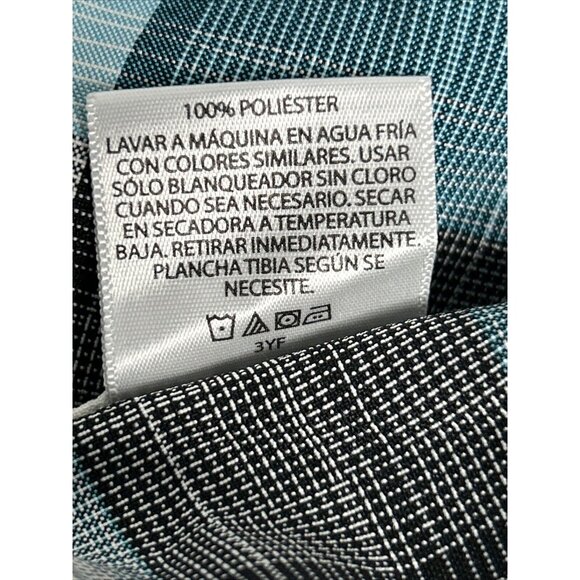 George Casual Checkered Plaid Shirt Size‎ 34/36 - Picture 11 of 13